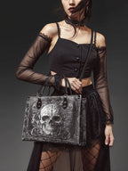 "Obscuria" - Black Interior - Leather Handbag