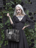 "Obscuria" - Black Interior - Leather Handbag