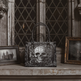 "Obscuria" - Black Interior - Small Leather Handbag - 100.1 DEAL