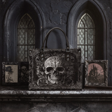"Obscuria" - Black Interior - Leather Handbag - 100.1 DEAL