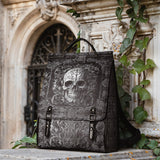 "Obscuria" Leather Backpack