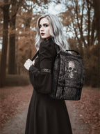 "Obscuria" Leather Backpack SPOOKY DEAL
