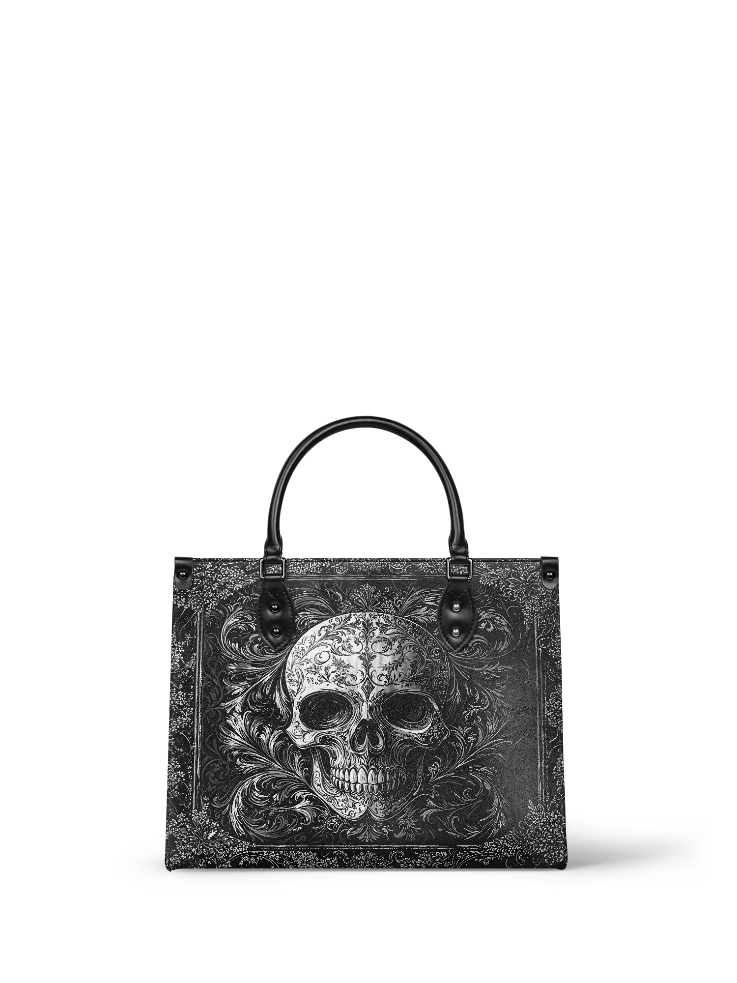 "Obscuria" - Black Interior - Leather Handbag