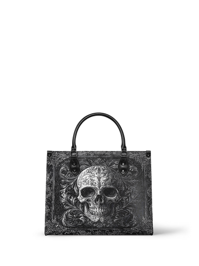 "Obscuria" - Black Interior - Leather Handbag