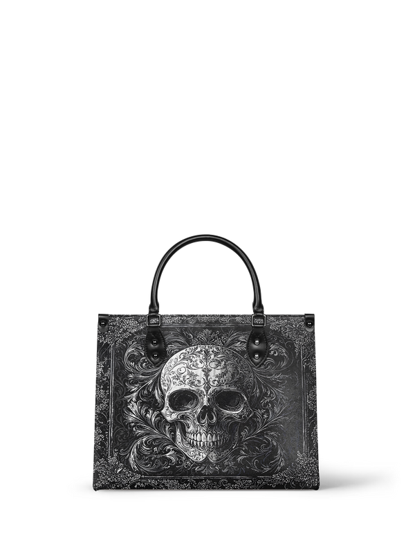 "Obscuria" - Black Interior - Leather Handbag