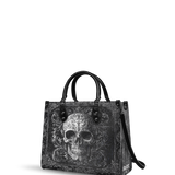 "Obscuria" - Black Interior - Leather Handbag Matching SANTA Combo