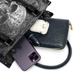 "Obscuria" - Black Interior - Small Leather Handbag - 100.1 DEAL