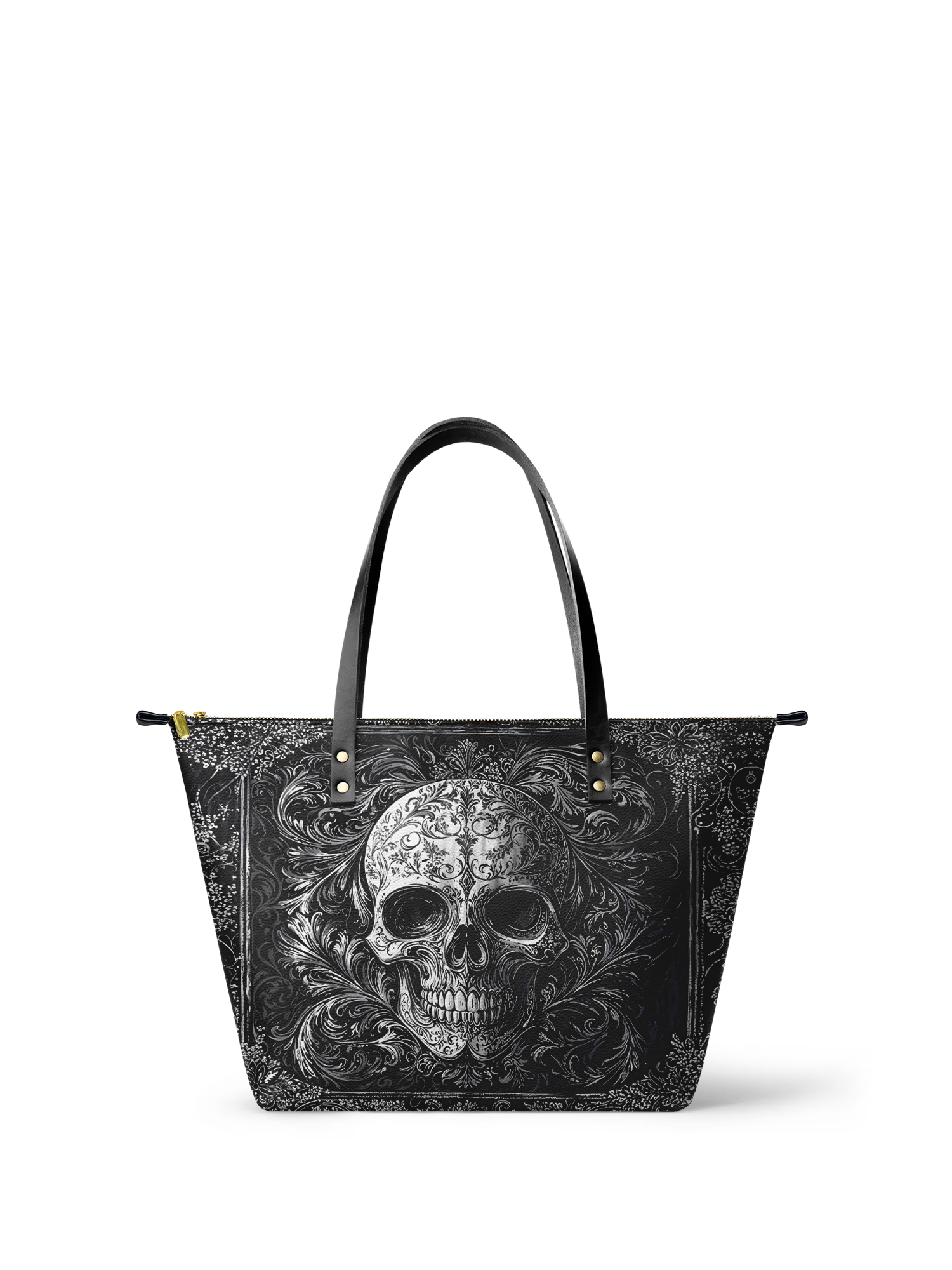 "Obscuria" Leather Tote Bag