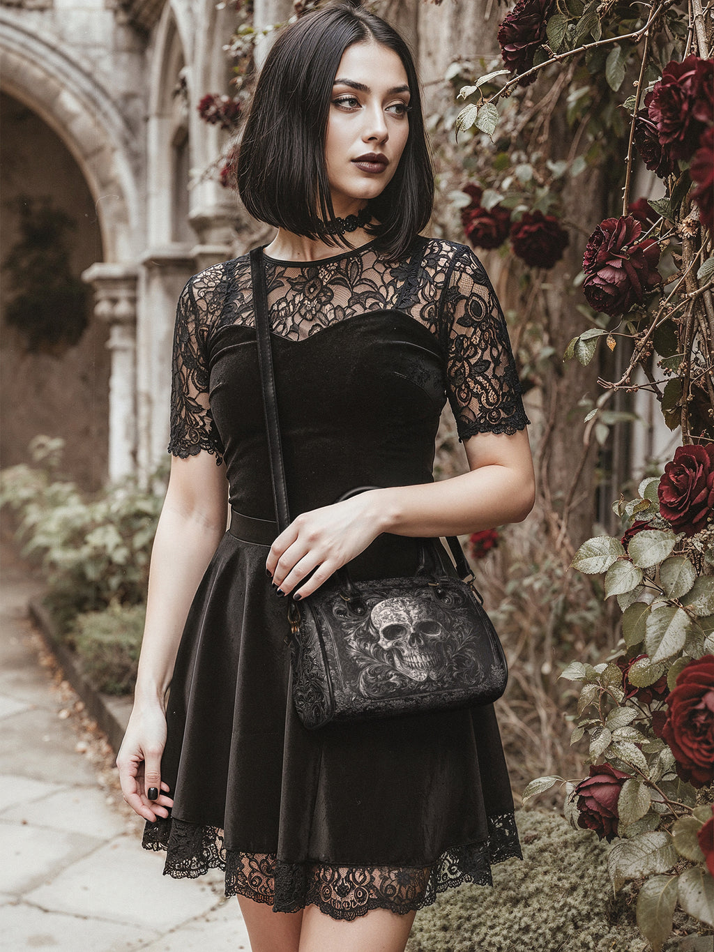 "Obscuria" Mini Satchel