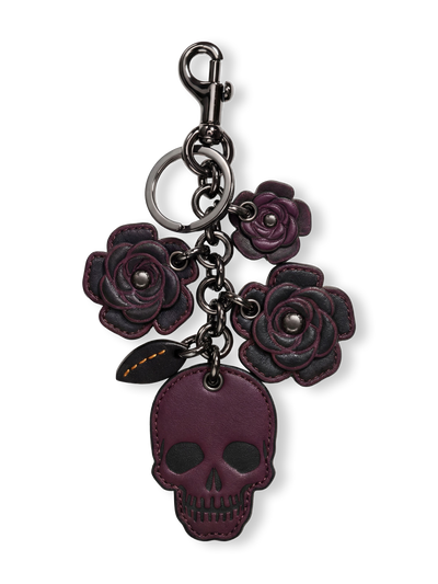 "Petalmort" Leather Bag Charm
