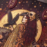 "Phantom Goddess" Applique Leather Handbag Pre-order