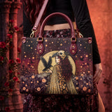 "Phantom Goddess" Applique Leather Handbag Pre-order