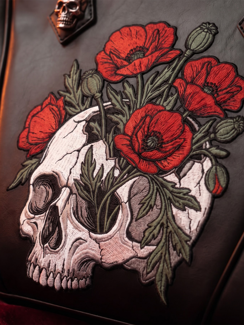 "Poppyveil" Tenebra Handbag