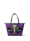 "Corvexia" Leather Tote Bag