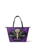 "Corvexia" Leather Tote Bag