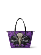 "Corvexia" Leather Tote Bag