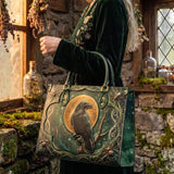 "Ravenweb" Applique Leather Handbag Pre-order