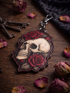 "Requiem" Leather Bag Charm