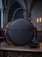 “Rosamort” Applique Circle Crossbody Bag
