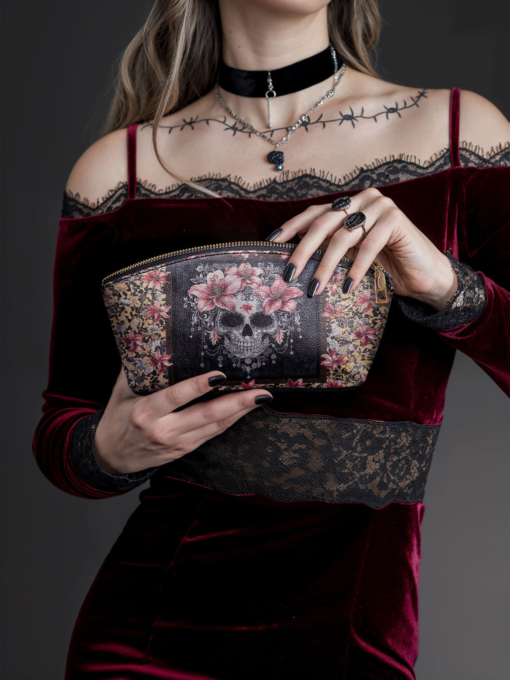 "Roselace" Eclipse Makeup Bag