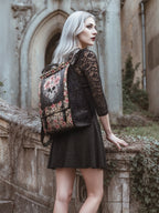 "Roselace" Leather Backpack