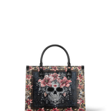 "Roselace" - Black Interior - Leather Handbag
