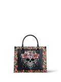 "Roselace" - Black Interior - Leather Handbag