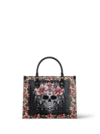 "Roselace" - Black Interior - Leather Handbag
