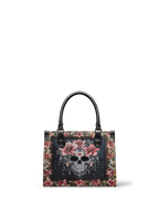 "Roselace" - Black Interior - Small Leather Handbag