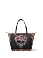 "Roselace" Leather Tote Bag