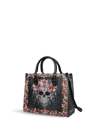 "Roselace" - Black Interior - Leather Handbag