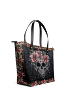 "Roselace" Leather Tote Bag