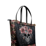 "Roselace" Leather Tote Bag Matching SANTA Combo