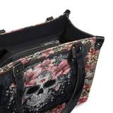 "Roselace" - Black Interior - Small Leather Handbag