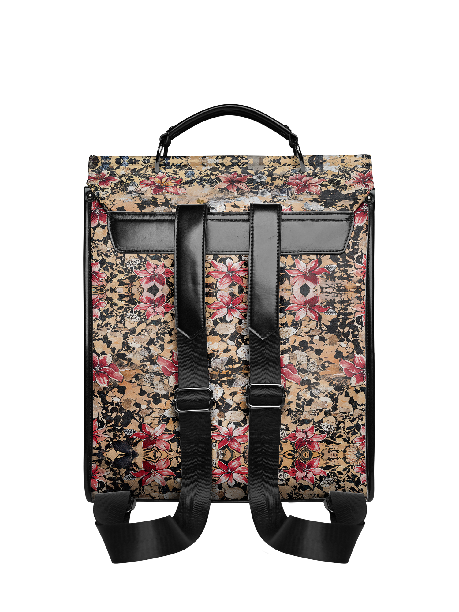 "Roselace" Leather Backpack