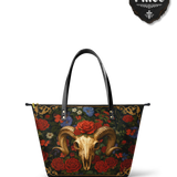 "Rosethorn" Leather Tote Bag