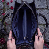 "Rosewindow" Applique Leather Handbag Pre-order