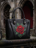 “Scarletrose” Tenebra Handbag