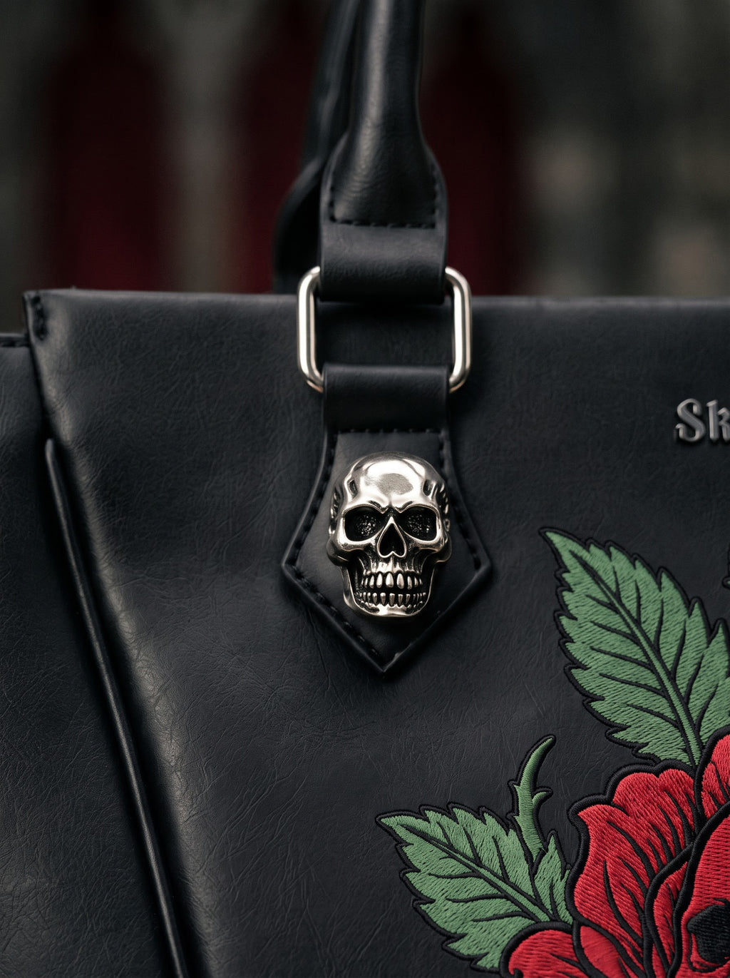 “Scarletrose” Tenebra Handbag