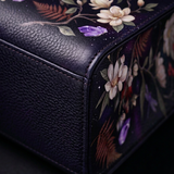 "Serpelune" Applique Leather Handbag Pre-order