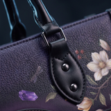 "Serpelune" Applique Leather Handbag Pre-order