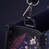 "Serpelune" Applique Leather Handbag Pre-order
