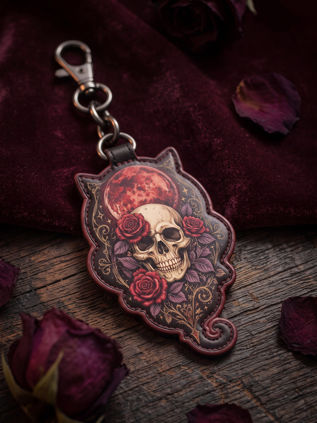 "Shadowtail" Leather Bag Charm