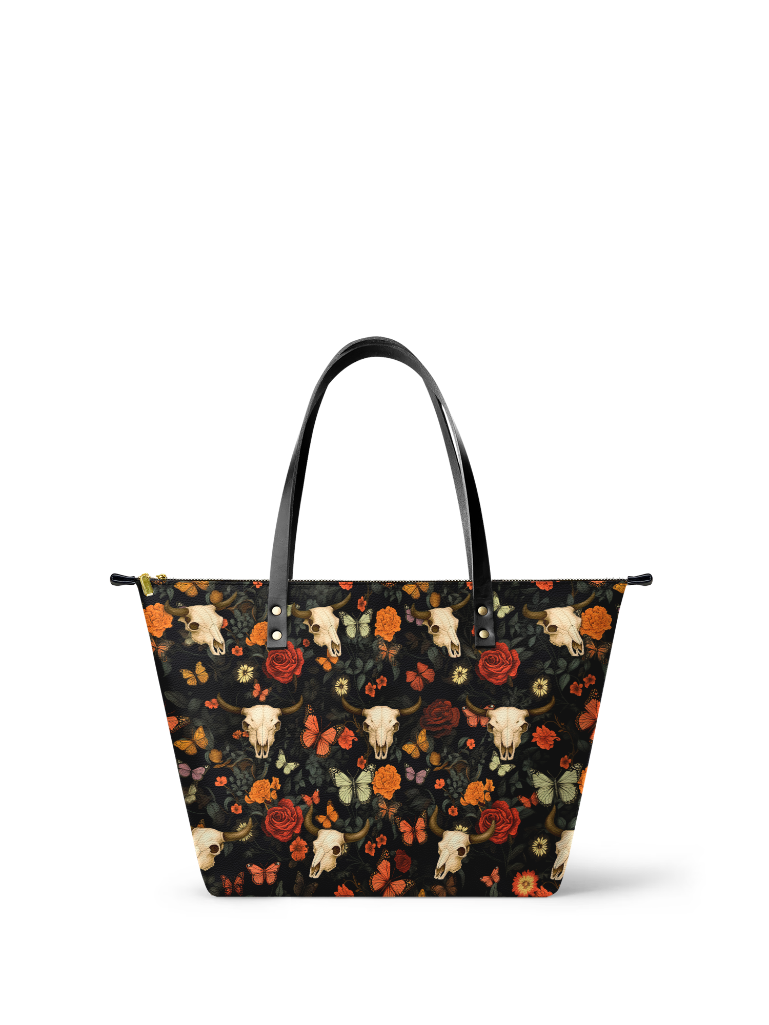 "Thornfall" Leather Tote Bag