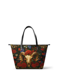 "Rosethorn" Leather Tote Bag