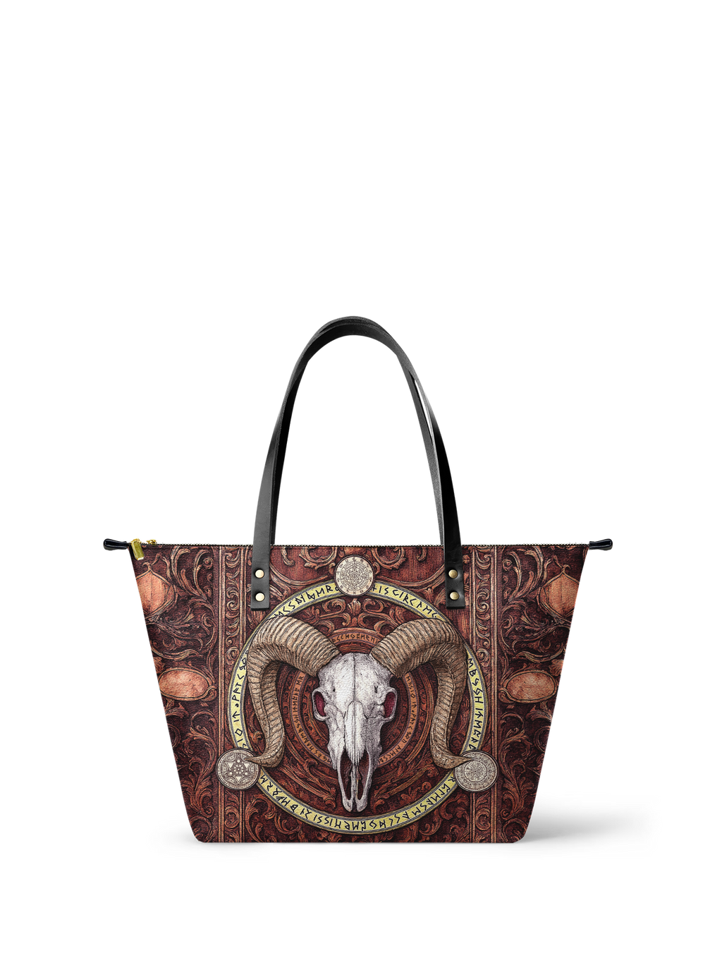 "Hexram" Leather Tote Bag