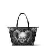 "Grimcrown" Leather Tote Bag