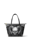 "Grimcrown" Leather Tote Bag
