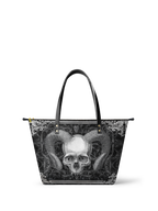 "Grimcrown" Leather Tote Bag
