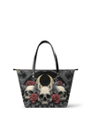 "Nightrosary" Leather Tote Bag